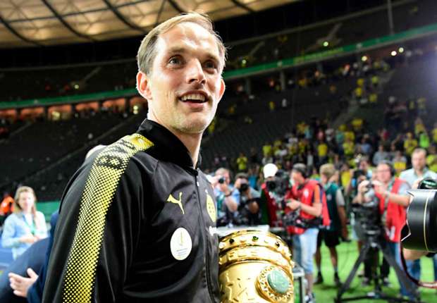 Foto: Thomas Tuchel hengkang dari Borussia Dortmund.
