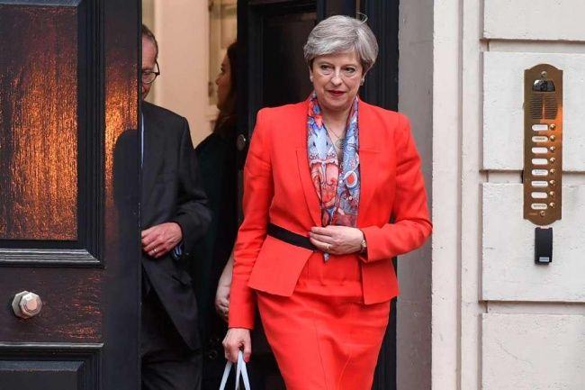 Perdana Menteri Inggris Theresa May dinilai kalah dalam pertaruhan politik Inggris (Foto: AFP).