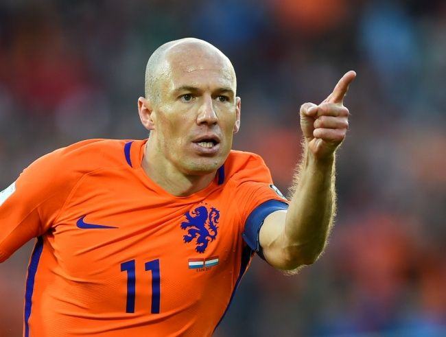 Arjen Robben. (JOHN THYS / AFP)