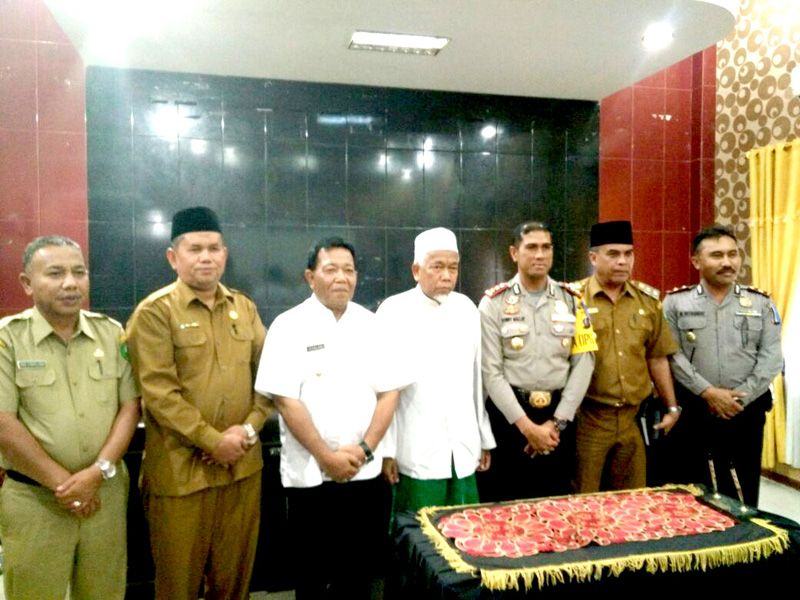 Bupati, Kapolres, Kakankemenag dan Ketua MUI Madina Adakan Kesepakatan Bersama Menolak Terorisme