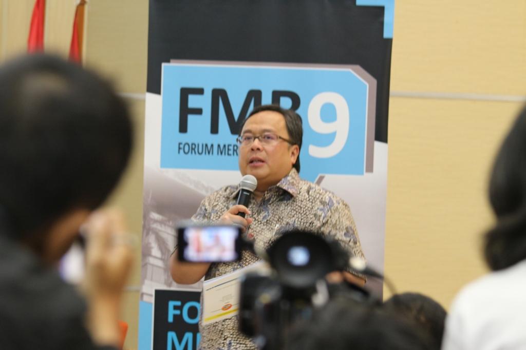 Menteri Perencanaan Pembangunan Nasional (PPN) / Kepala Bappenas Bambang Brodjonegoro.