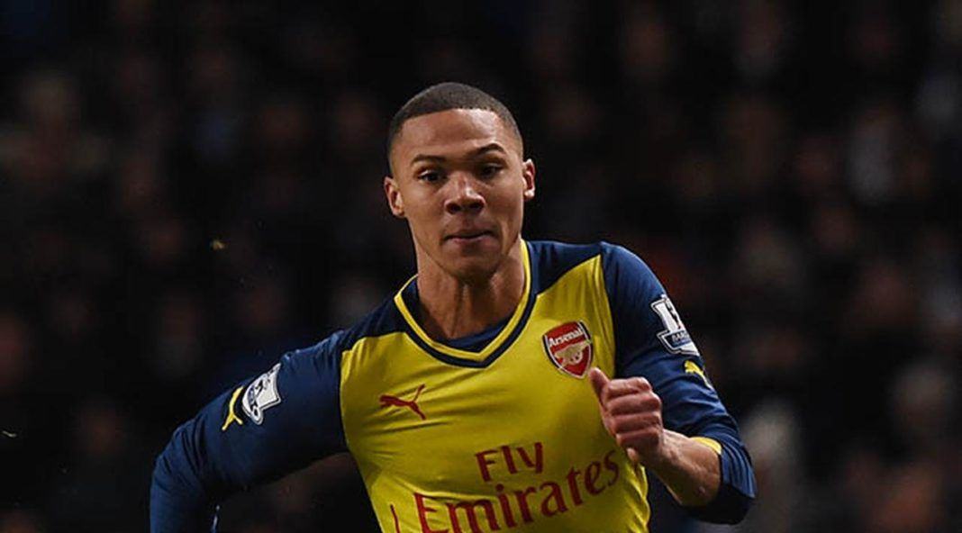 Kieran Gibbs merupakan produk asli akademi Arsenal. (AFP/Paul Ellis)
