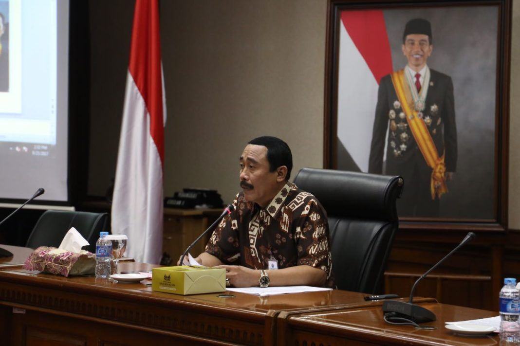 Foto: Plt Sekjen Kemendagri, Hadi Prabowo.