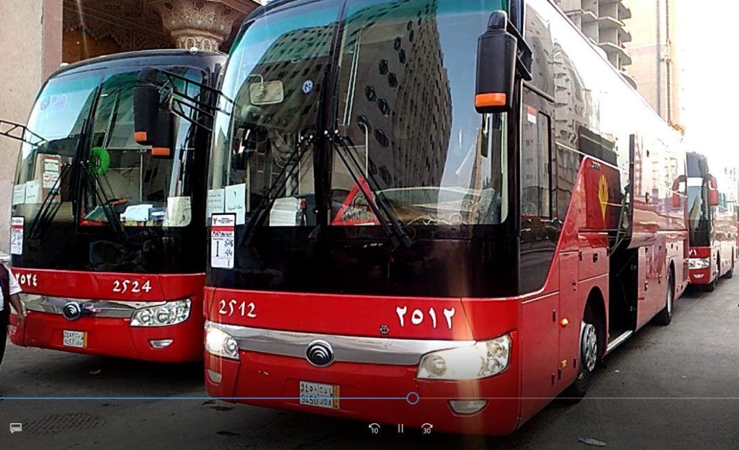 Foto: PPIH menyiapkan 2.600 bus untuk mengangkut jemaah haji gelombang kedua dari Makkah menuju Madinah.