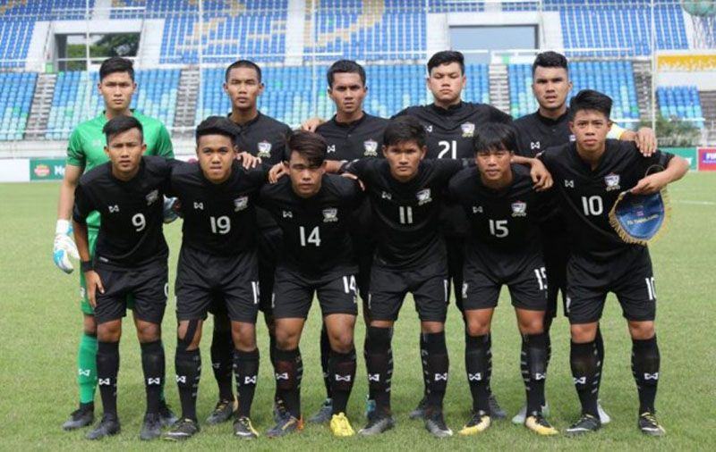 Skuat timnas Thailand di Piala AFF U-18 2017 (Foto: AFF)