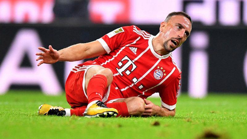 Foto: Gelandang Bayern Munchen Franck Ribery.