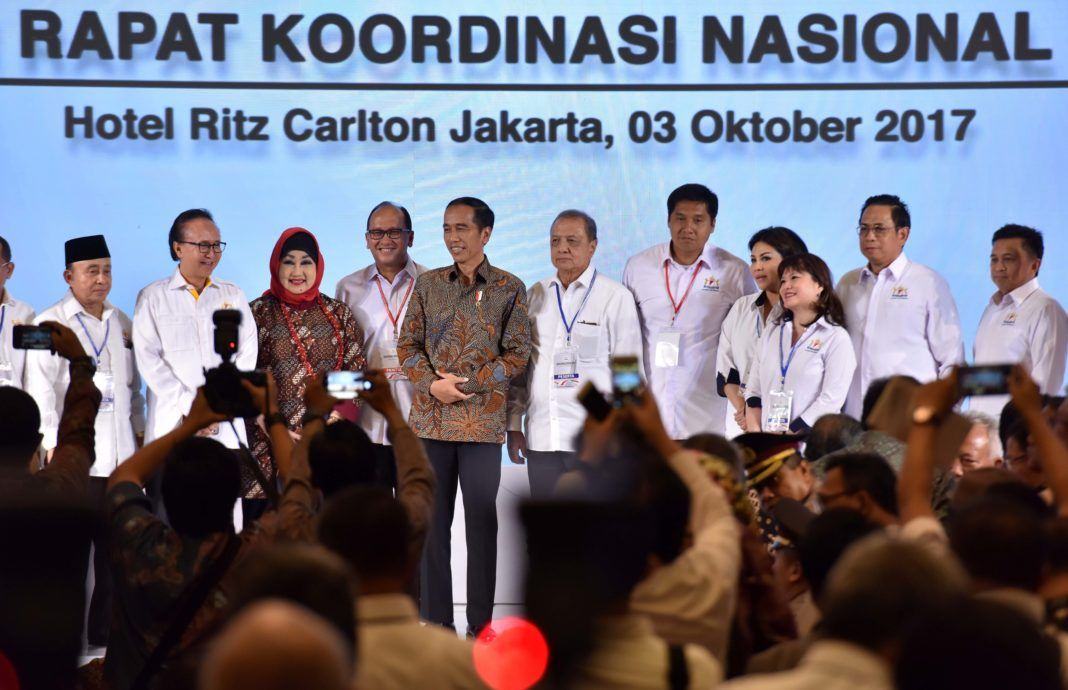 Foto: Presiden Jokowi menghadiri acara KADIN, Selasa (3/10).