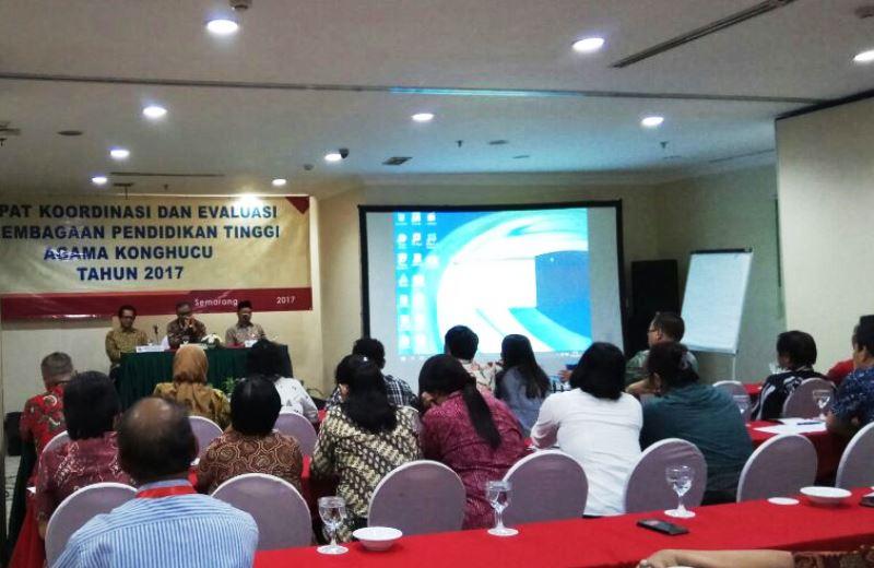 Foto: Suasana pertemuan pengurus wilayah MATAKIN di Semarang, Rabu (11/10) lalu.