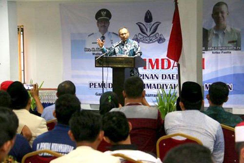 Foto: Wakil Walikota Medan Ir. H. Akhyar Nasution, MSi menghadiri Rapat Pimpinan Daerah (Rapimda) I Pemuda Muhammadiyah Kota Medan di Hotel Citra Garden, Sabtu (14/10).