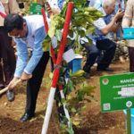 Di Gunungkidul, Presiden Buka HMPI dan Tengku Erry Tanam Pohon Nangka
