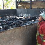 Pabrik Kelapa Kopra di Pangandaran Terbakar
