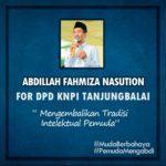 Rumah Peradaban Siap Menangkan Abdillah Fahmiza Nasution Pimpin KNPI Tanjungbalai
