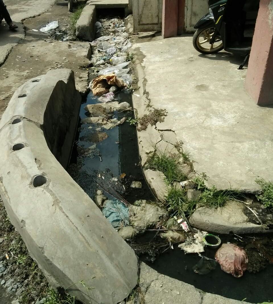 Parit Tanjung Tiram, Jadi Tempat Pembuangan Sampah
