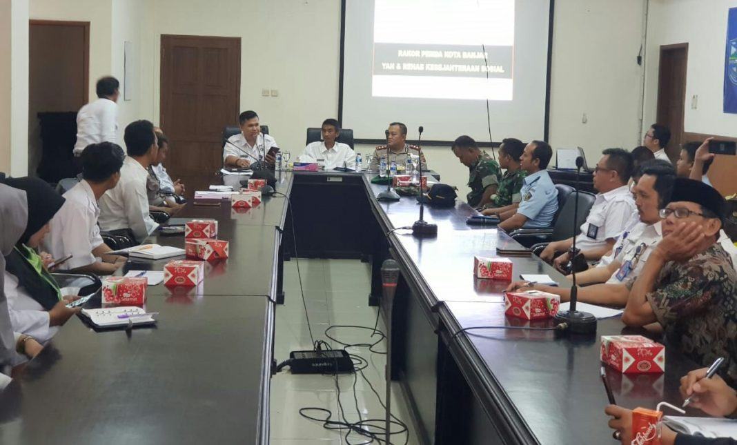 Rapat Koordinasi Dinas, Kota Banjar Bersinar dan Bersih Narkoba