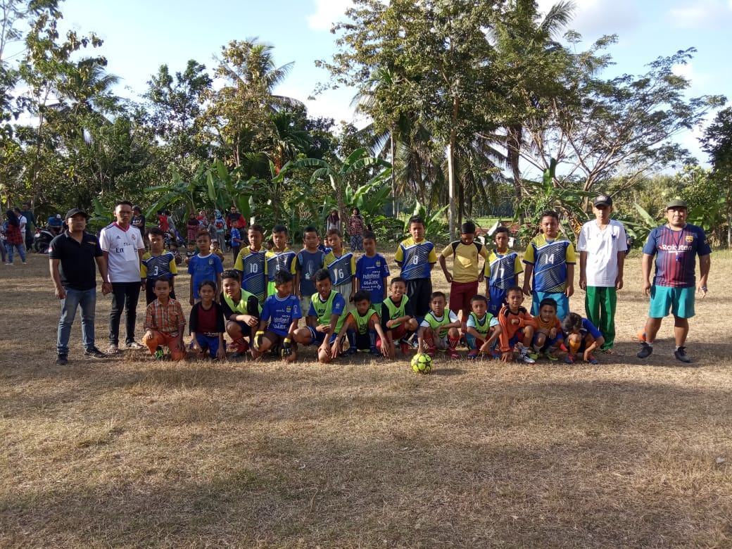 HUT RI ke-74, Desa Sukahurip Adakan Tournament Sepak Bola Usia SD/MI