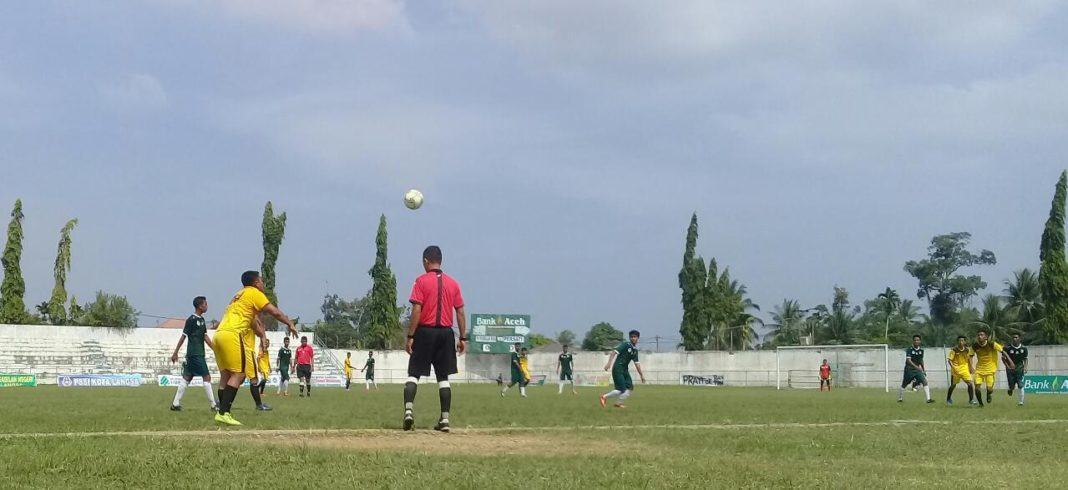 Liga 3 Regional Aceh, PSBL Langsa Berbagi Angka Dengan Persidi Idi