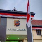 Gugurnya Ipda Erwin, KB Polres Banjar Kibarkan Bendera Setengah Tiang
