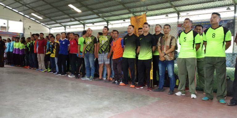 Kadis Pemuda dan Olahraga Labuhanbatu, Hadiri Pembukaan Turnamen Futsal Kapolres Cup