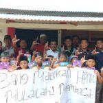 HMI Komisariat FDK UINSU, Donasikan Buku ke Taman Baca PMI Medan Denai