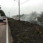 Kebakaran Lahan PTP Sipep, Diduga Akibat Semaknya Parit Bekoan