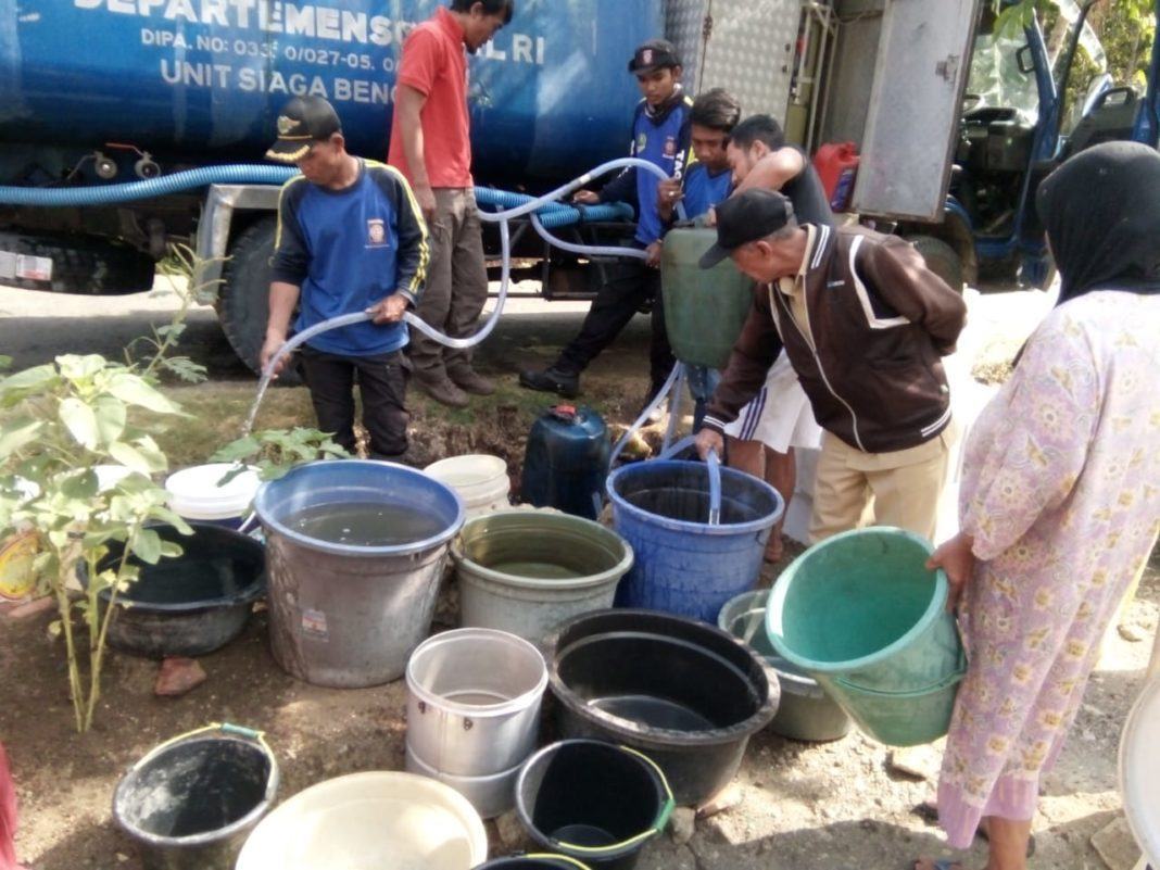Tagana Pangandaran, Bantu Masyarakat Yang Kekurangan Air Bersih