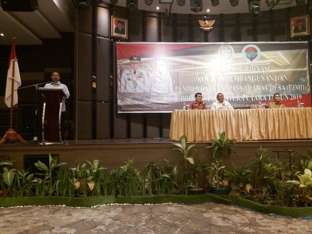 Rapat Koordinasi P3MD Sumut, Evaluasi dan Susun RKTL Pembangunan Desa