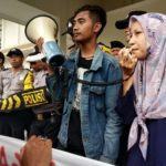 HMI Banjar, Paksa Masuk ke Ruang Rapat Paripurna DPRD