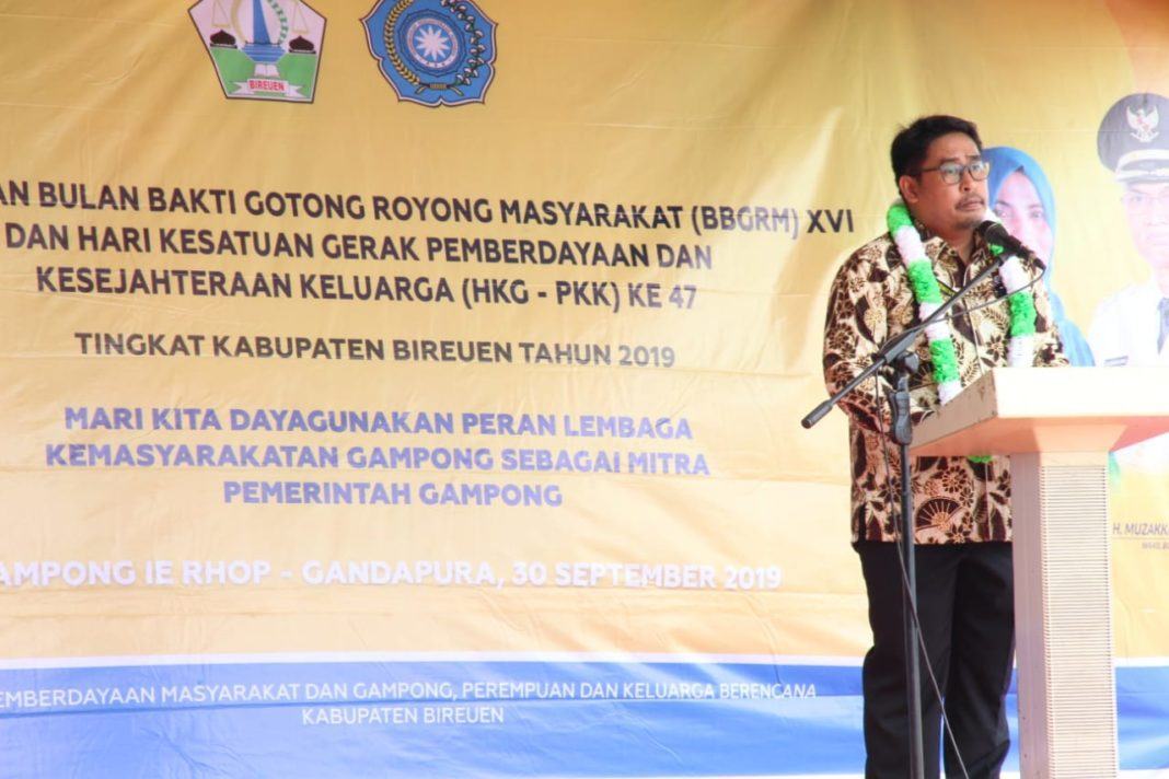 Direktur PMD, Semangat Gotong Royong Masyarakat Aceh Jadi Contoh Nasional