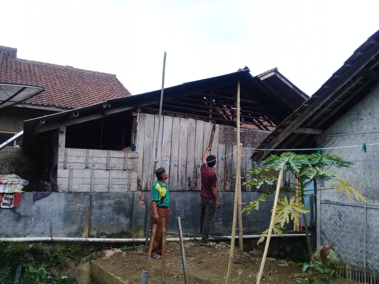 Rumah Ciamis Terbakar, Diduga Akibat Tungku Masak
