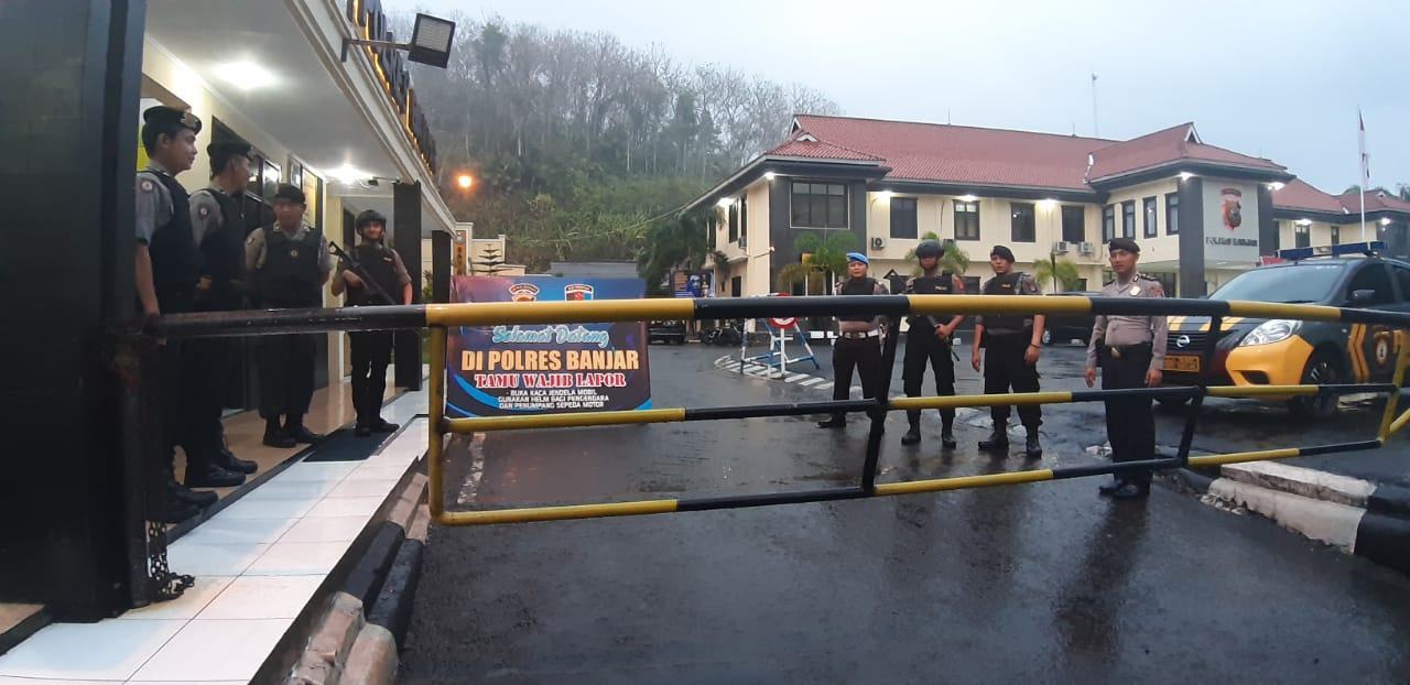 Bom di Polrestabes Medan, Polres Banjar Perketat Keamanan