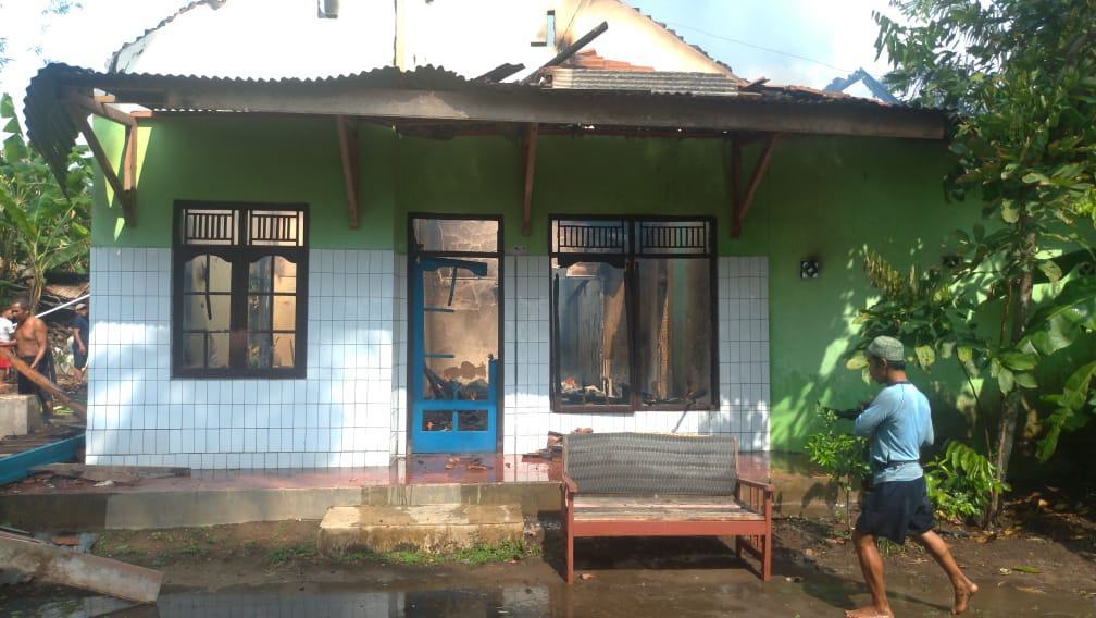 Kebakaran di Banjar, Pemilik Rumah Mengungsi
