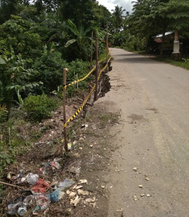 Jalan Langkahan Rusak,Mahasiswa Unimal Pinta Kepekaan Pemkab Aceh Utara