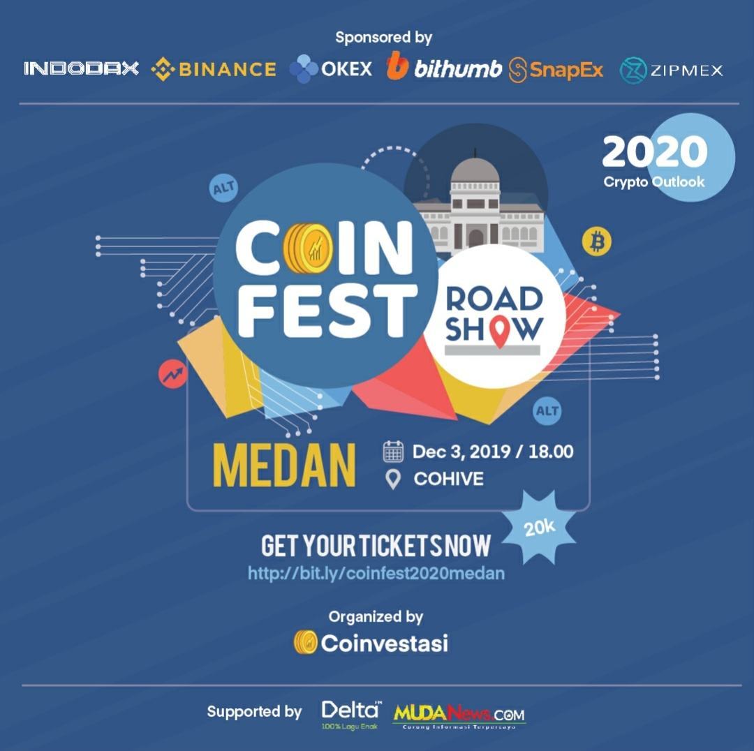 Roadshow Coinfest 2020 Hadir Kembali !