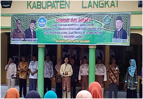 Uji Kompetensi Online GPAI Kabupaten Langkat