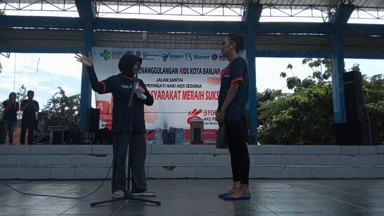 Walikota Banjar, Ajak Masyarakat Tidak Mendiskriminasi Penderita AIDS