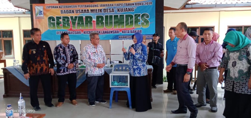 Walikota Banjar, Lihat  Penghasilan BUMDes Kujang 260 Juta