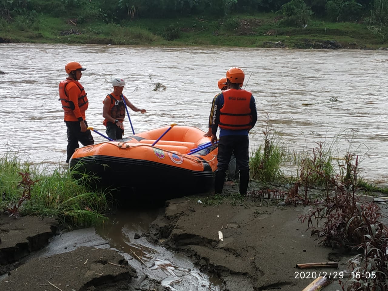 Pencarian Korban Diduga Tenggelam, Kerahkan 50 Personel Tim SAR
