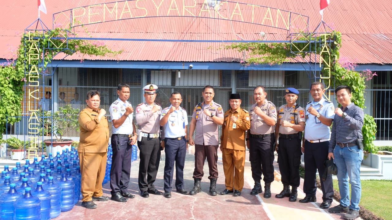 Kapolres Tanjung Balai, Kunker Menjalin Kerjasama dengan Ka Lapas Kelas II B