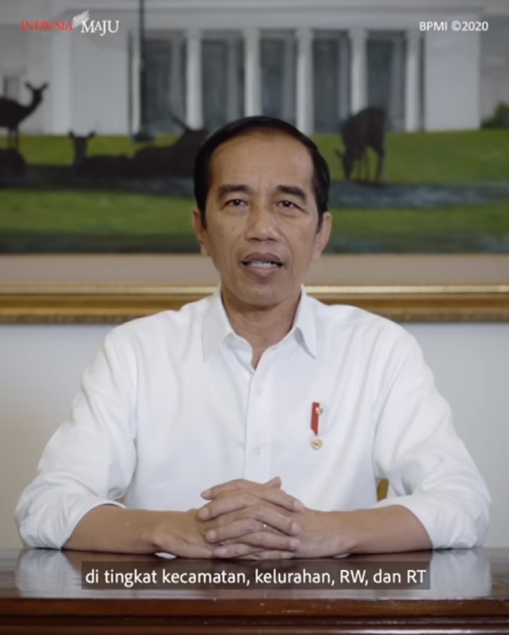 Jokowi: Terus Siagakan Gugus Tugas Kecamatan, Kelurahan Hingga RW/RT