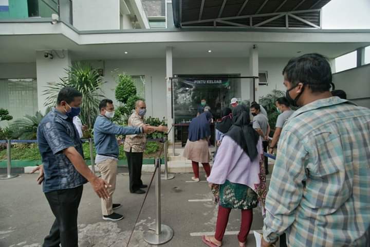 Pemko Medan Ajak BPJS Kota Medan Terapkan Standar Protokol Kesehatan Covid-19