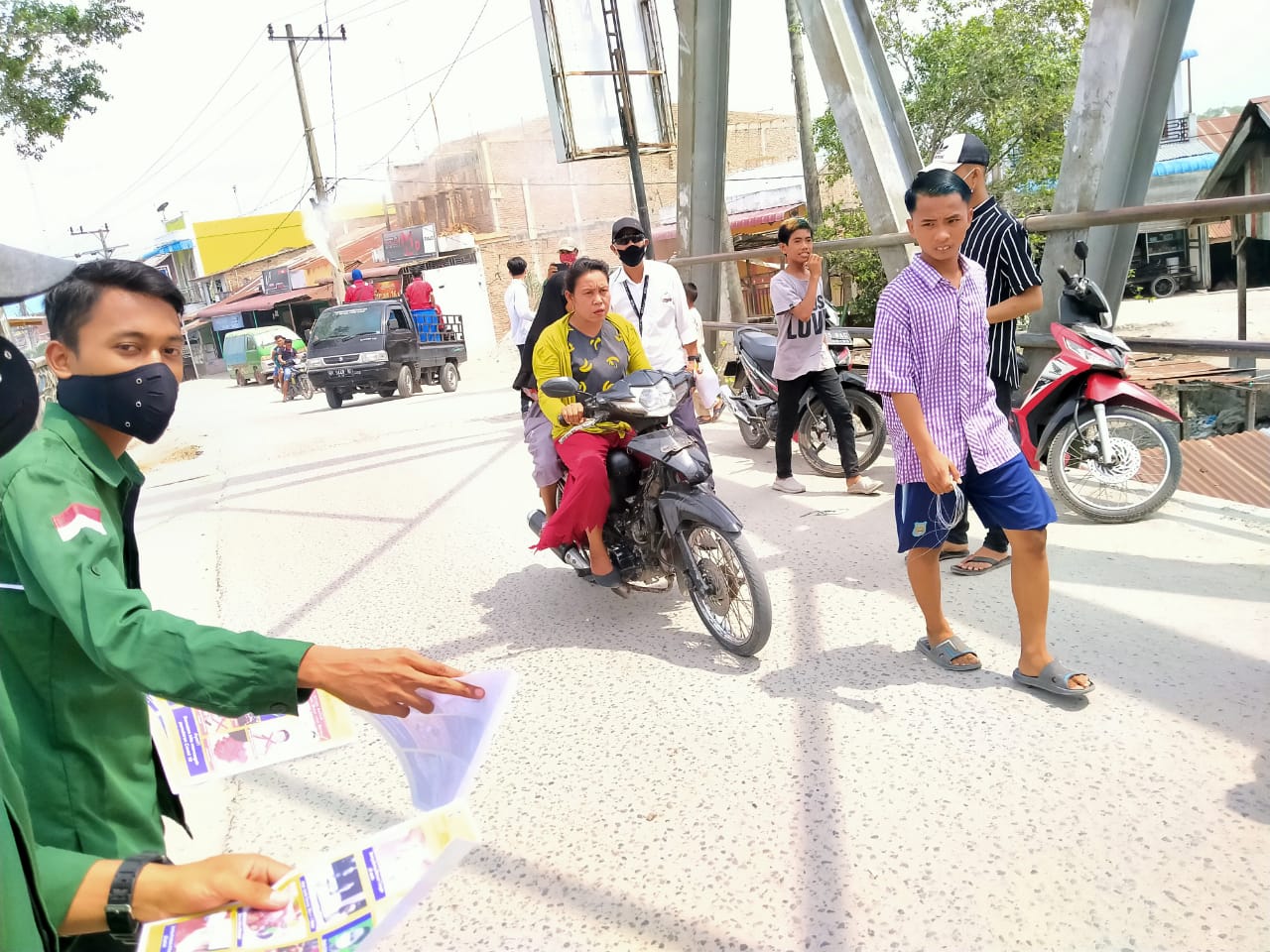 Aksi Heroik PT MNA, Beraksi Cegah Covid- 19 di Medang Deras