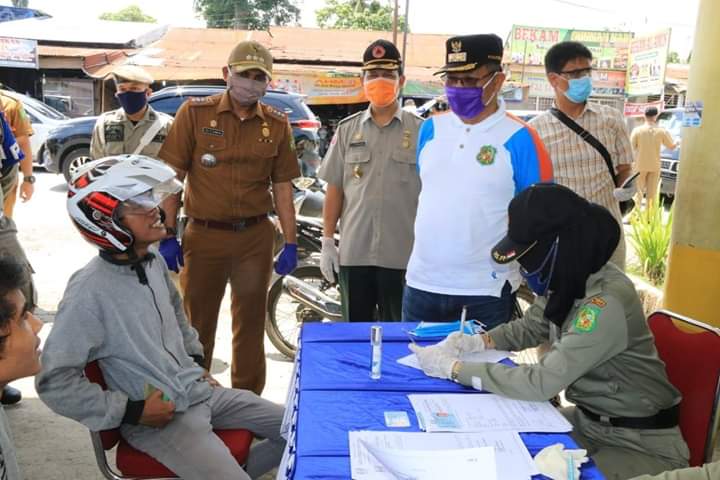 Razia Masker di Medan, 149 KTP Warga Ditahan
