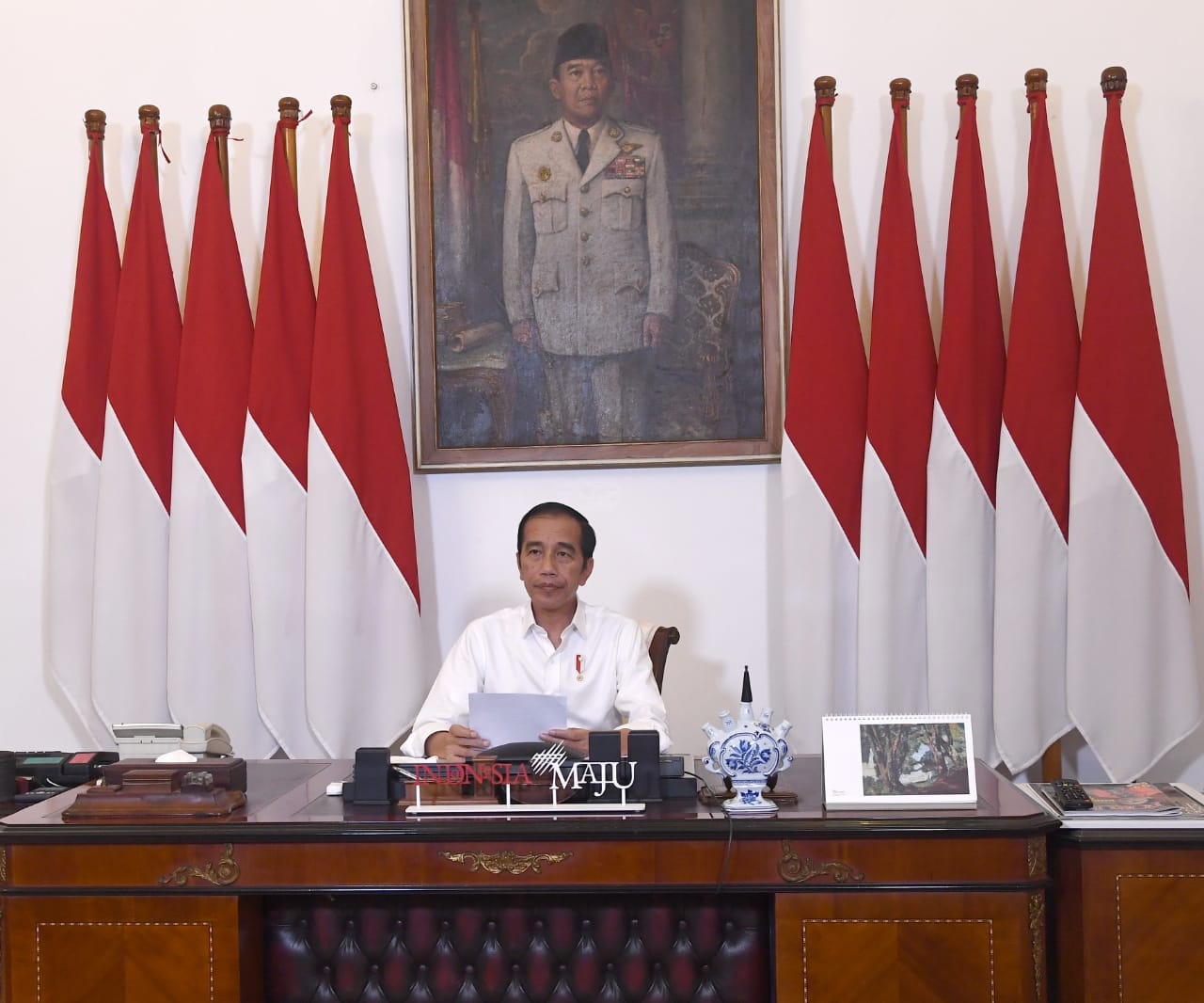 Soal PSBB, Jokowi Minta Masyarakat Disiplin dan Patuhi Protokol Kesehatan