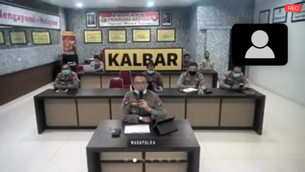 Kementerian LHK, Gelar Rapat Virtual dengan Gubernur Kalbar Terkait Pencegahan Karhutla