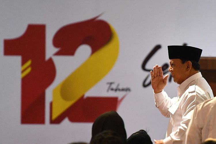 Diminta Kembali Jadi Ketum Gerindra, Prabowo Patuhi Keputusan Partai