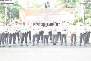 Kapolres Banjar, Pimpin Upacara Pengukuhan Kapolsek dan Sertijab Kasat Intelkam