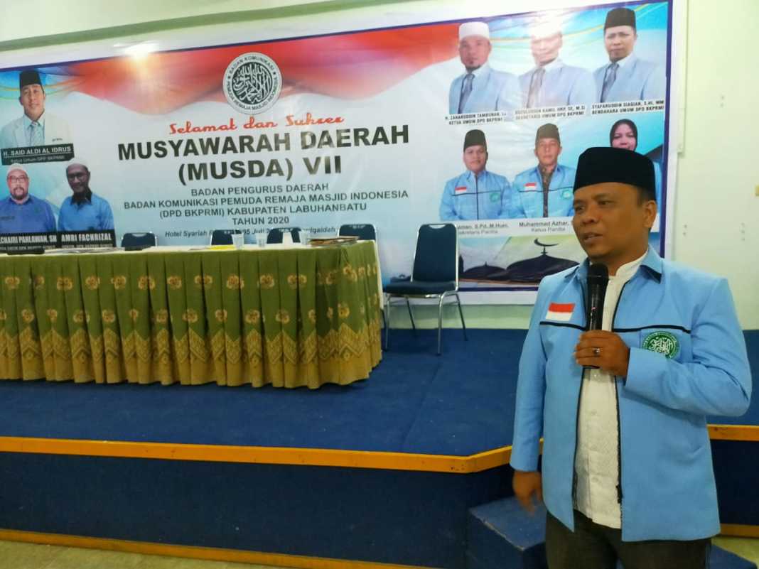 BKPRMI Labuhanbatu Periode 2020-2024, Dipimpin Nuzuluddin Kamil Harahap