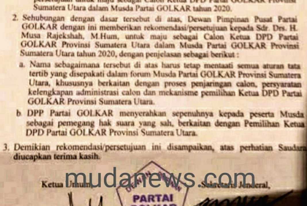 Hoax Ijeck Calon Tunggal, Musda X Golkar Sumut di Jakarta (2)