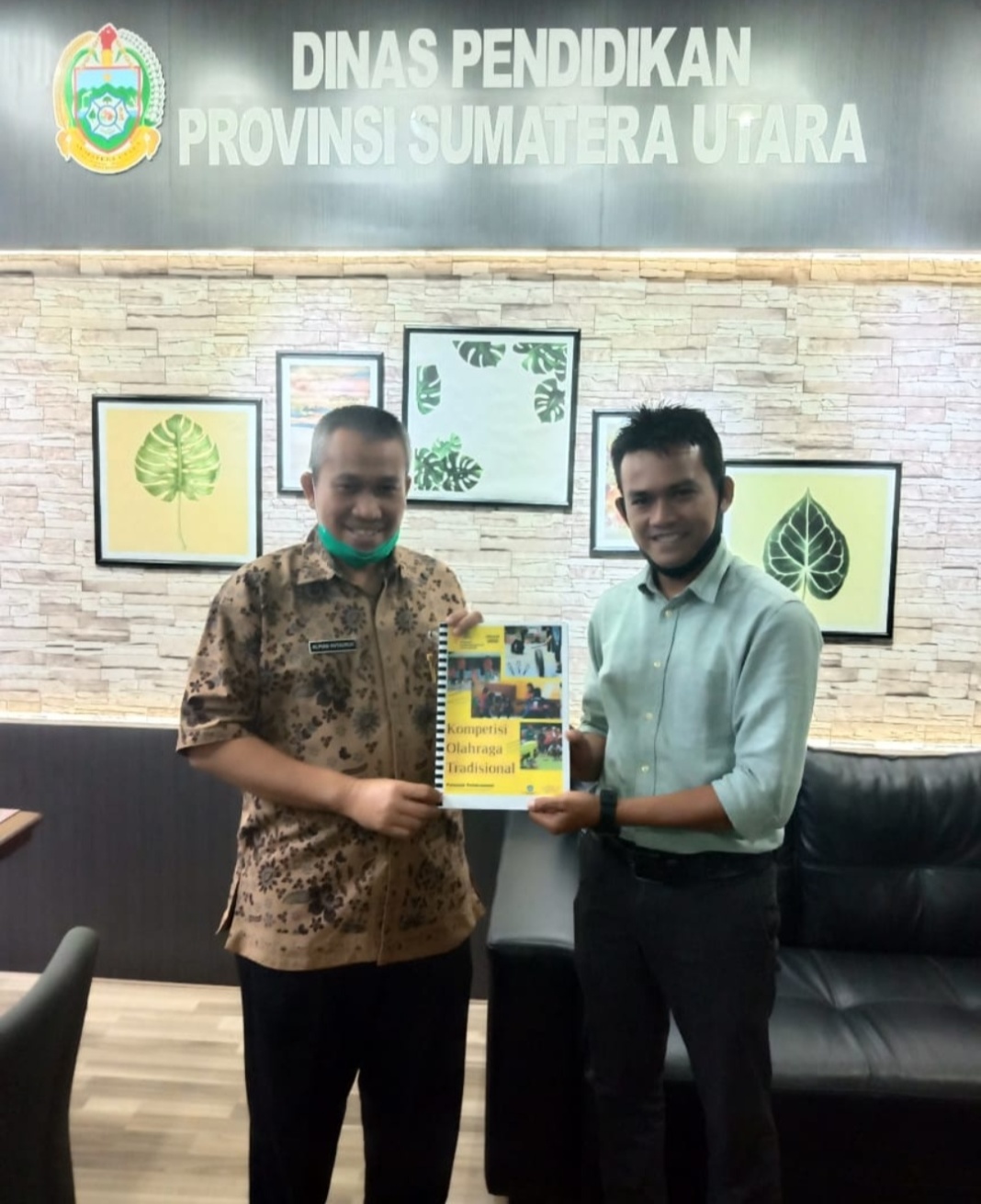 Membumikan Permainan Tradisional Sebagai Penguat Pendidikan Karakter KPOTI SUMUT diterima Dinas Pendidikan Provinsi Sumatera