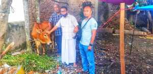 Idul Adha 1441 H, Dr. Ridho Syahputra Manurung serahkan 1 ekor Sapi untuk Qurban